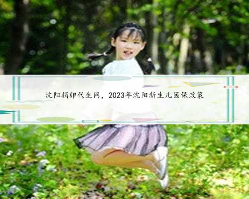沈阳捐卵代生网，2023年沈阳新生儿医保政策