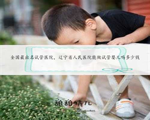 全国最出名试管医院，辽宁省人民医院能做试管婴儿吗多少钱